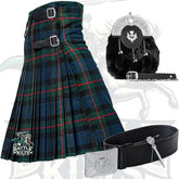 Battle Of Kilts Men’s Tartan Kilt Outfit – 5-Piece Scottish Set with Premium Accessories